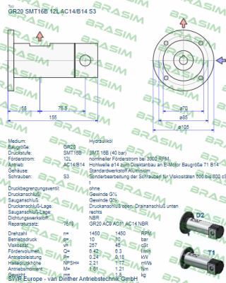 Settima-GR20 SMT 16B 12L AC14/B14 S3 price