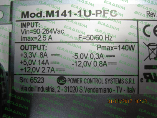 Power Control Systems-M141-1U-PFC price