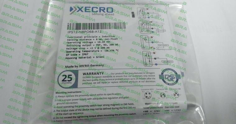 Xecro-IPS12-N8PO68-A12 price