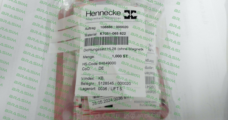 Hennecke-K7051-065 822 price