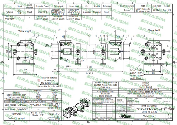 HS Cooler-(KS12-1347)KS12-FCN-423C L800 price