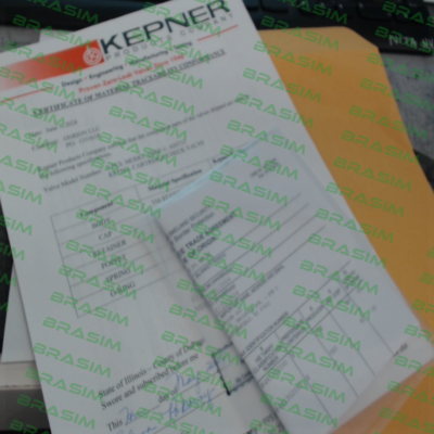 KEPNER-3.1 certificate (Material Traceability Report) price