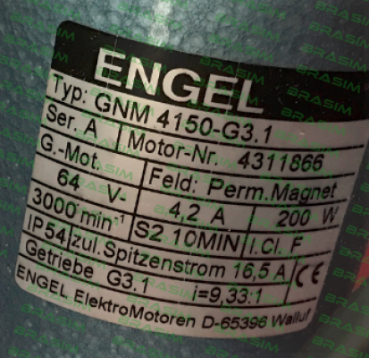 Engel Motor-GNM 4150-G.3.1,S/N 4311866)  price