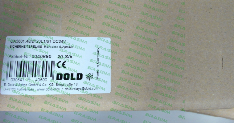 Dold-0040690 / OA5601.48/2123L1/61 price