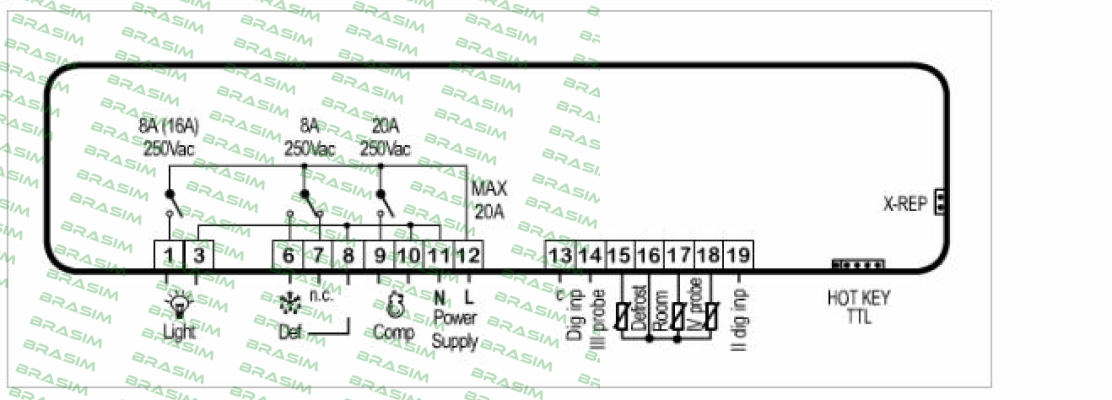 Dixell-XW40L-5N0C0 price