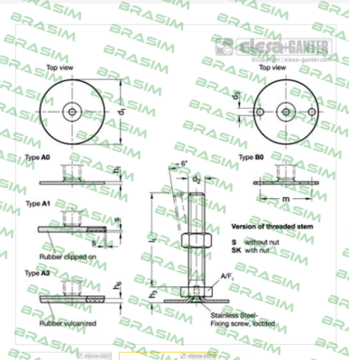 Elesa Ganter-GN 40-50-M10-80-A1-SK price