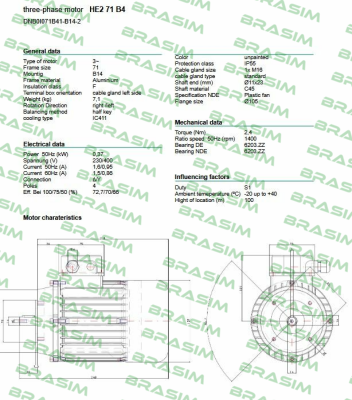 Neri Motori-DNB0I071B41-B14-2 price