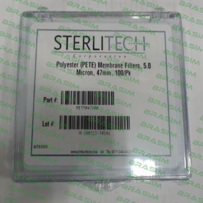 Sterlitech-PET5047100 price