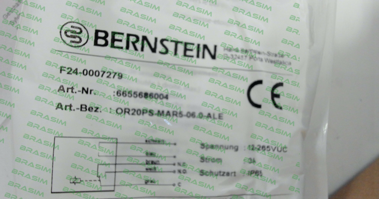 Bernstein-6655686004     OR20PS-MAR5-06.0-ALET price