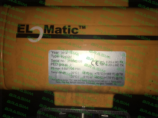 Elomatic-Type: F0100M - old name, new name - FS0100.NM50CWALL.YD17SNA.00XX  price