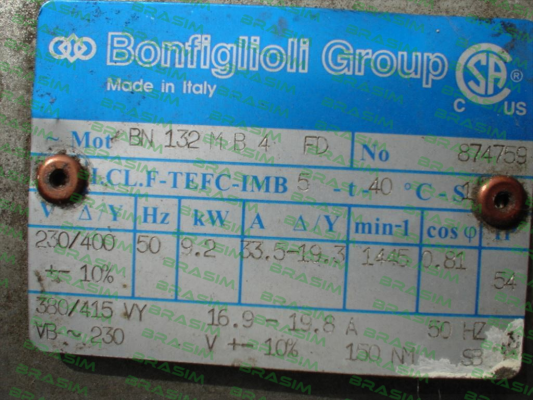 Bonfiglioli-BN 132MB 4 FD price