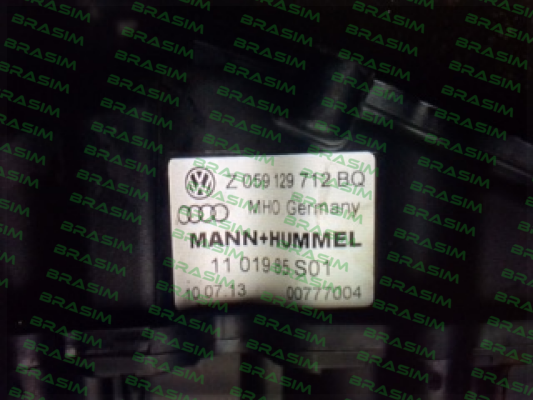 Mann Filter (Mann-Hummel)-Z 059 129 712 BQ  - part of VW 2.7tdi & 3.0tdi Inlet Manifolds Type B  price