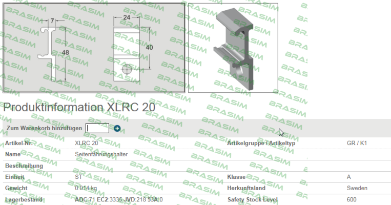 FlexLink-XLRC 20  price