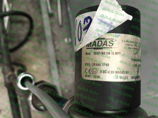 Madas-P/N: EVAP02N 005 Type: EVAP/NA DN15 price