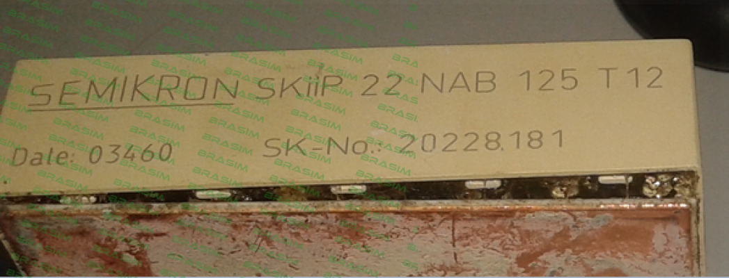 Semikron-SKIIP 22 NAB 125 T12 - 20228181 - OEM/not available - please contact the machine producer directly  price