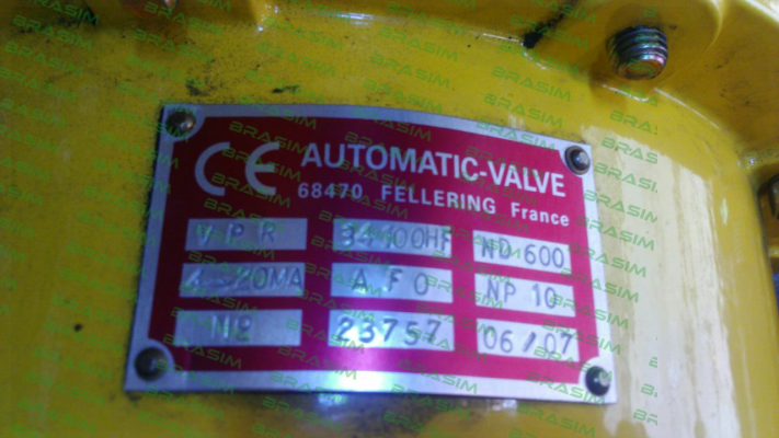 Automatic Valve-Control valve VPR 34100 HF - DN600 PN10  price