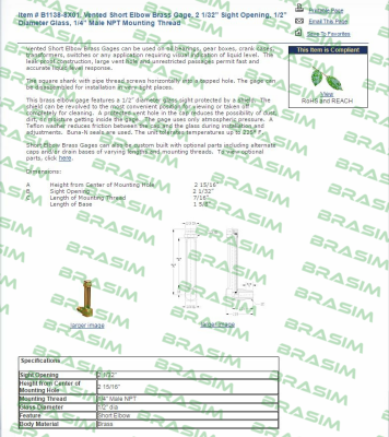 Oil-Rite-B-1138-8X01  price