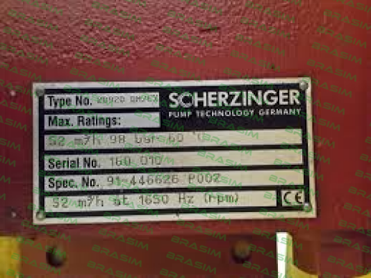 Scherzinger-20920 DM/EX (400048)  price