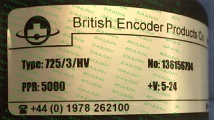 British Encoder-725/3-S-F1-5000-Q-HV-2-SY-ST-IP50 price