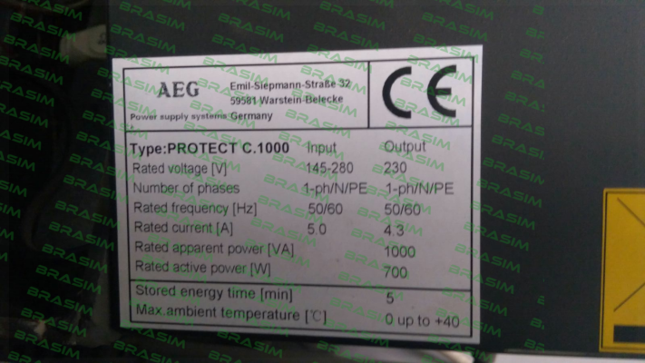 AEG-PROTECT C.1000  price