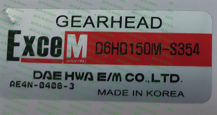 Daehwa-D6HD150M-S354 (decelerator)  price