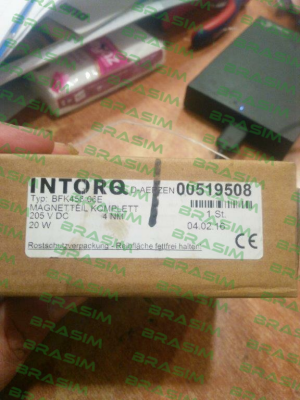 Intorq-KPL BFK458-06N 205V 4,0NM price