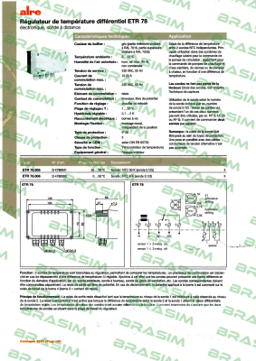 Alre-P/N: D4780041 Type: ETR 78.005  price