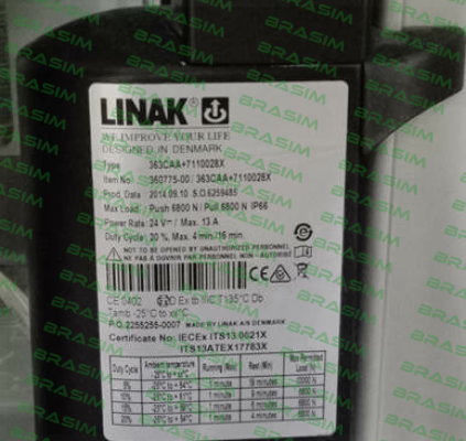 Linak-363CAA+7110028X - OEM for  PREMIER TECH CHRONOS B.V.  price