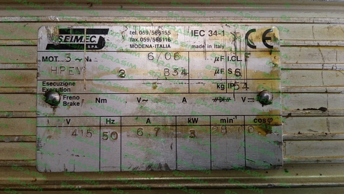 Seimec (Rossi)-HPEV71SA SEIMEC-Flachmotor  price