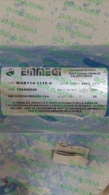 Emmegi-MGB 114 - 1110 - 4 price