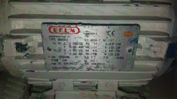 Felm-Type: MA80B-2 - obsolete replaced by BG FA2 80B-2  price