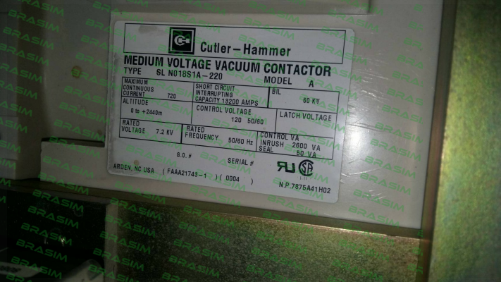 Cutler Hammer (Eaton)-SLN018S1A-220 price