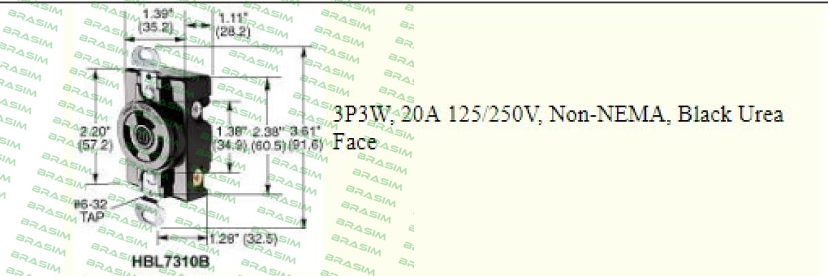 Hubbell-HBL7310B  price