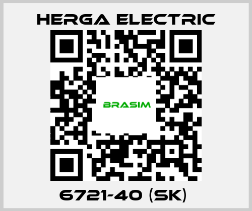 Herga Electric-6721-40 (SK)  price