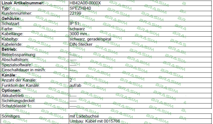 Linak-HB42A00-0000X  price