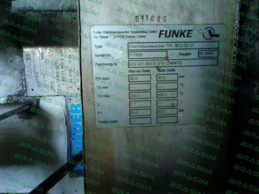 Funke-TPL 00-L-22-21 price