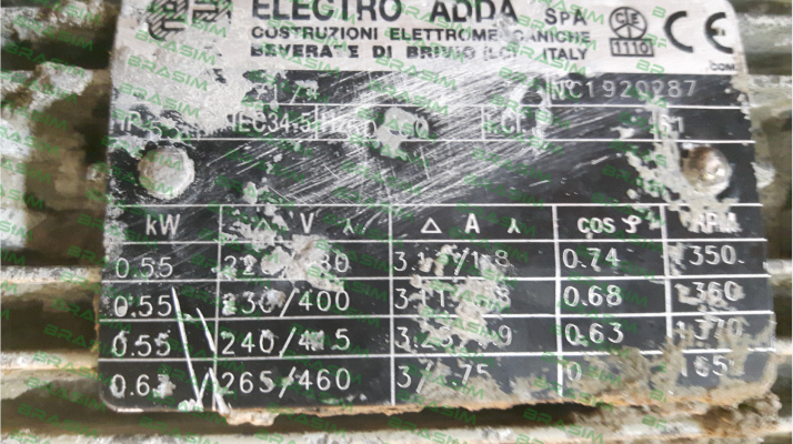 Electro Adda-C1920287 Type C71/4 price