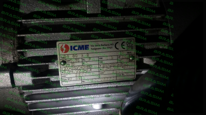 Icme Motor-D  80 A 2    Nr. 200U6862  price