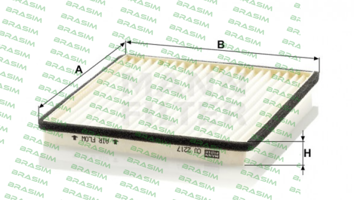Mann Filter (Mann-Hummel)-CU 2217-2  price