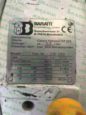 Baratti-V2-KR Var.0102 price