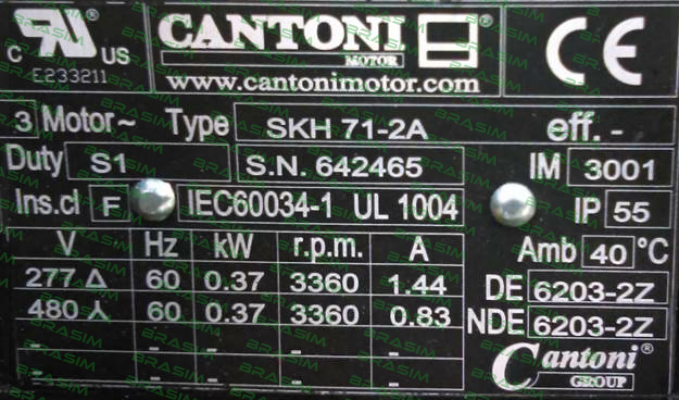 Cantoni-SKH 71-2A price