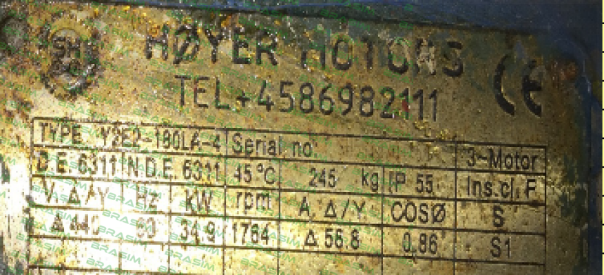 Hoyer Motors-Y2E2 180LA-4 price