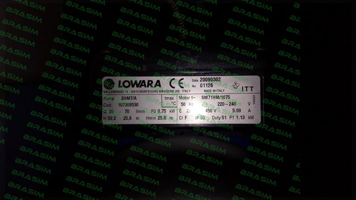 Lowara-2HM7/A price