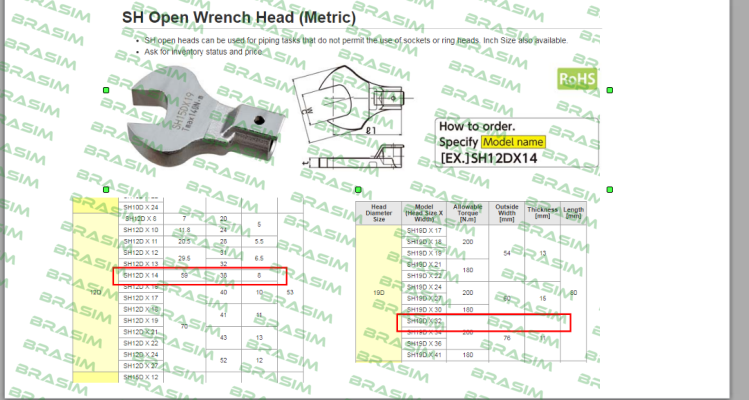 Tohnichi-SH19DX32  price