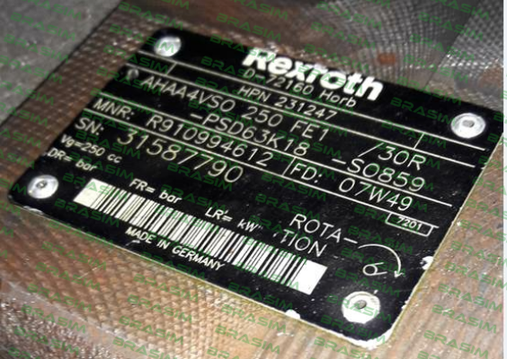 Rexroth-AHAA4VSO 250 FE1/30R-PSD63K18-S0859 not available  price