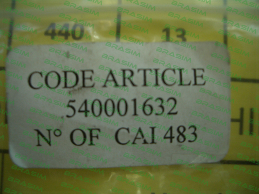 Caillau-540001742 obsolete, replaced by  n° 540001815  price