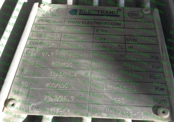 Electramo-1 L 200L-10-V5  sn 042954-8 obsolete replaced by R015.00D10F40  price