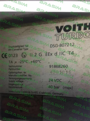 Voith-DSG-B07212  price