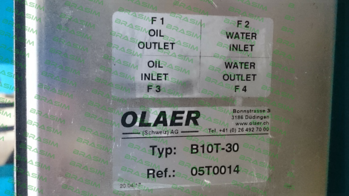 Olaer (Parker)-B10T-30  price