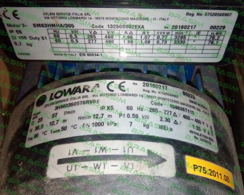 Lowara-SM63HMHA/305  price